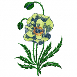 Flowers And Tree Embroidery Design 2 Flowers And Tree Embroidery Design 2